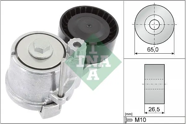 Napínák, žebrovaný klínový řemen Schaeffler INA 534 0661 10
