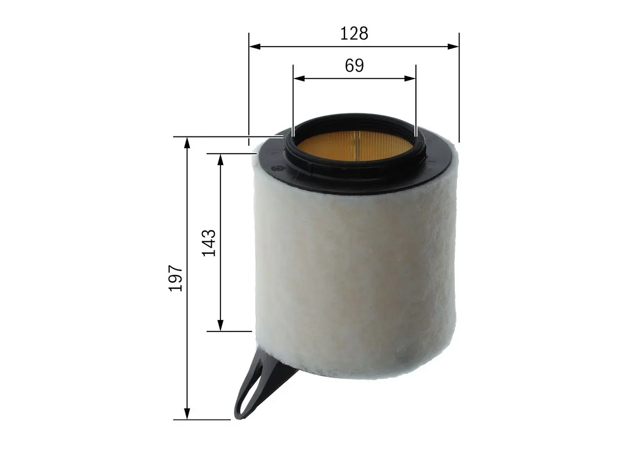 Vzduchový filtr BOSCH F 026 400 095