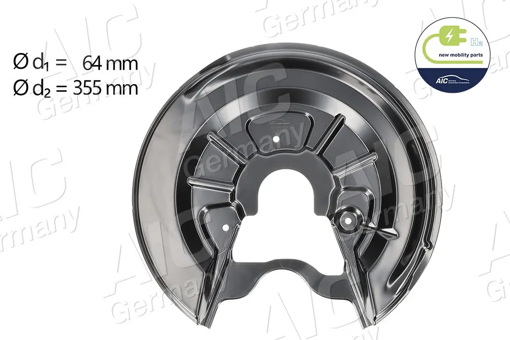 Plech krycí kotoučové brzdy ZP UNIQUE 1K0615612P