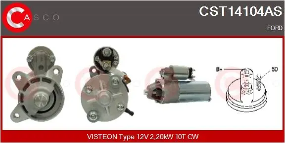 Startér CASCO CST14104AS