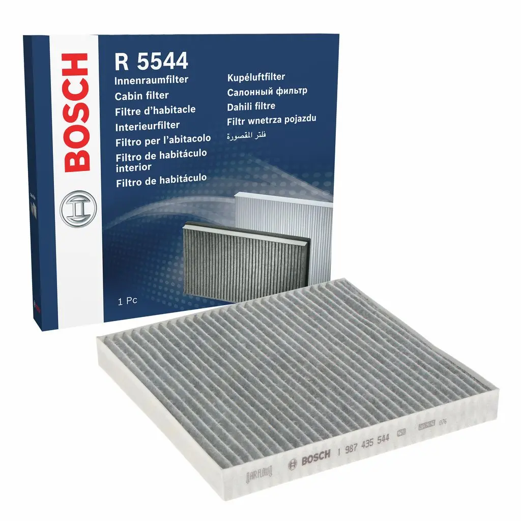 Filtr, vzduch v interiéru BOSCH 1 987 435 544