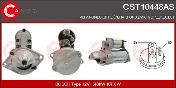 Startér CASCO CST10448AS
