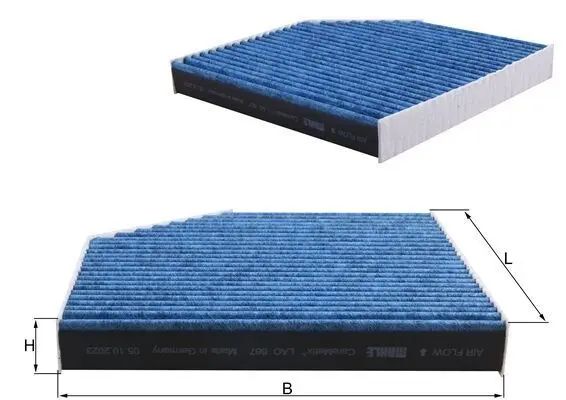 KNECHT Filtr, vzduch v interiéru LAO667