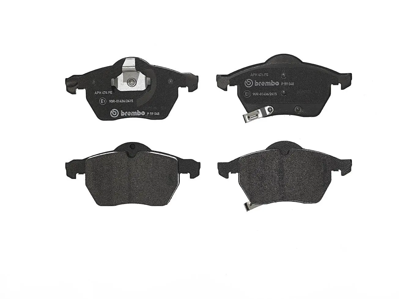 Sada brzdových destiček, kotoučová brzda BREMBO P 59 048