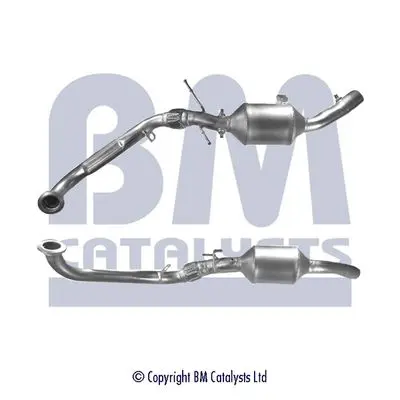 BM CATALYSTS Filtr sazových částic, výfukový systém BM11115