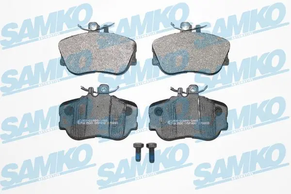 Sada brzdových destiček, kotoučová brzda SAMKO 5SP492
