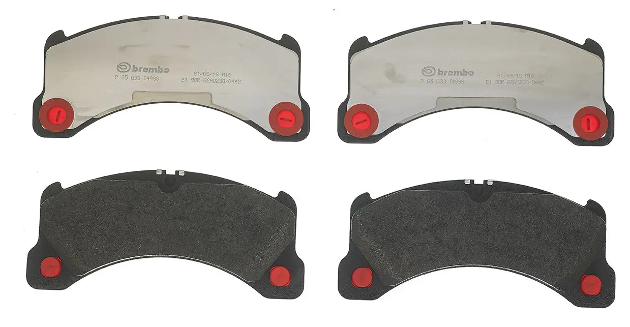 Sada brzdových destiček, kotoučová brzda BREMBO P 65 033