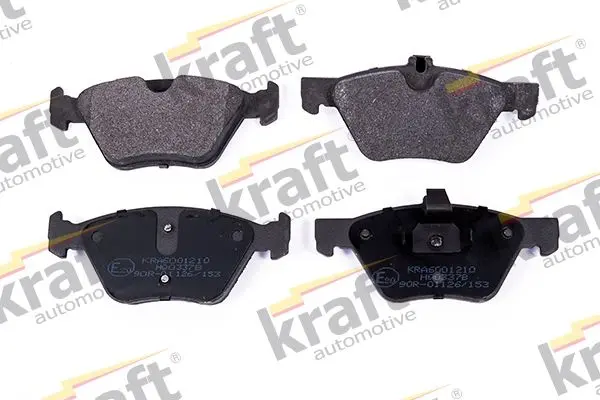 Sada brzdových destiček, kotoučová brzda KRAFT AUTOMOTIVE 6001210