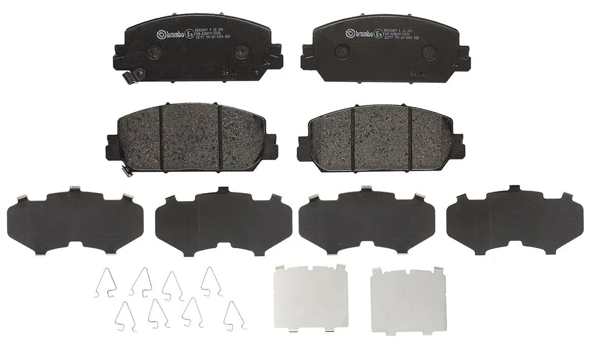 Sada brzdových destiček, kotoučová brzda BREMBO P 28 098