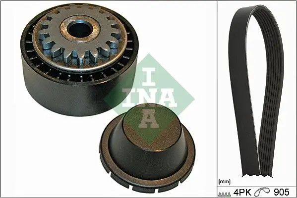 Sada žebrovaných klínových řemenů Schaeffler INA 529 0174 10