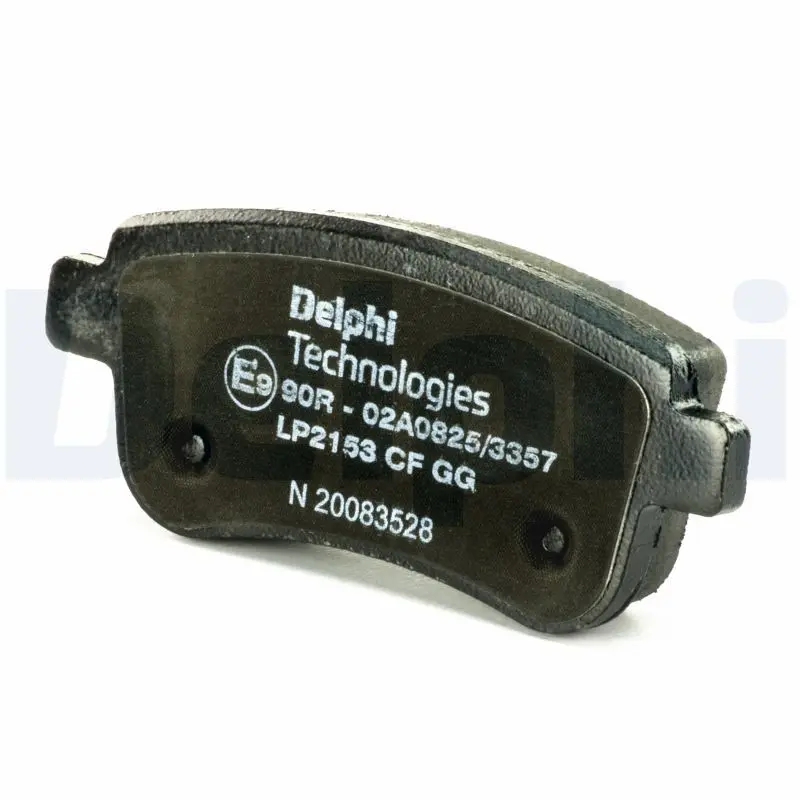 Sada brzdových destiček, kotoučová brzda DELPHI LP2153