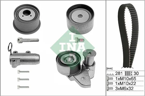 Sada rozvodového řemene Schaeffler INA 530 0480 10
