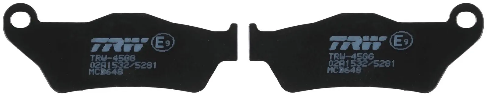 TRW ZF brzdové destičky KH181 organické BMW R 1200 HP2 04-10 R-NINE T 13-, K 1300 GT 09-15, KTM EXC 525 03-07, LC4 ADV 97-01, 790 ADV 19-, LC8 950 /