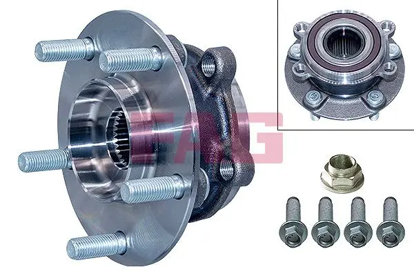 Sada ložisek kol Schaeffler FAG 713 6159 10