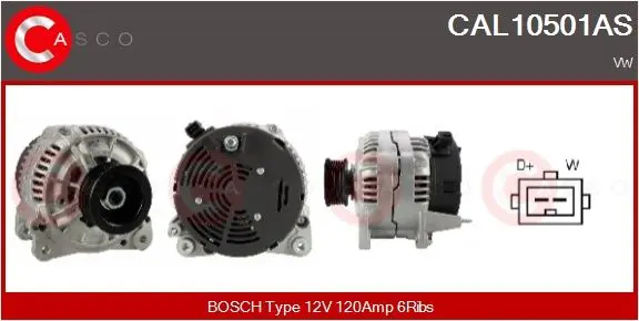 generátor CASCO CAL10501AS