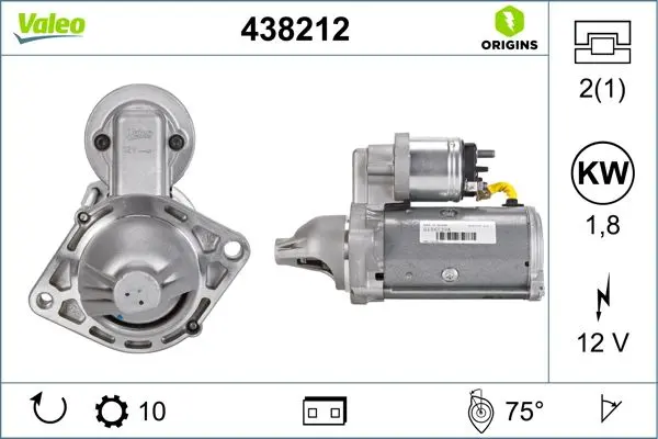 VALEO Startér 438212