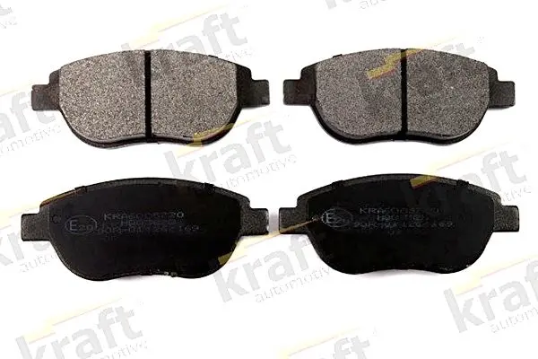 Sada brzdových destiček, kotoučová brzda KRAFT AUTOMOTIVE 6005720