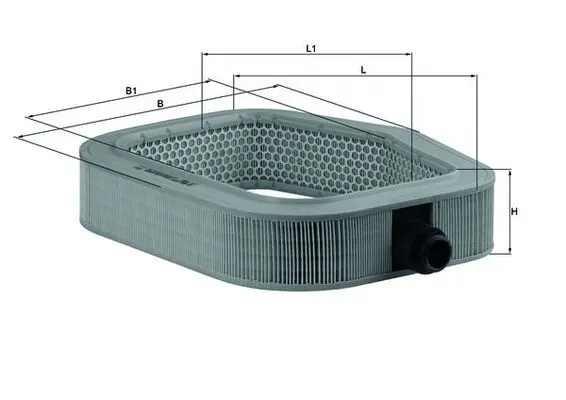 Vzduchový filtr MAHLE LX 990