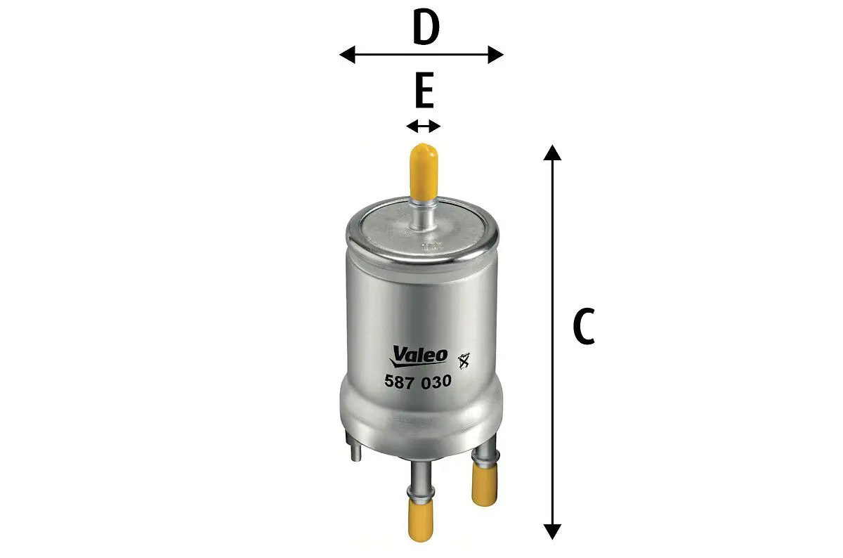 VALEO Palivový filtr 587030
