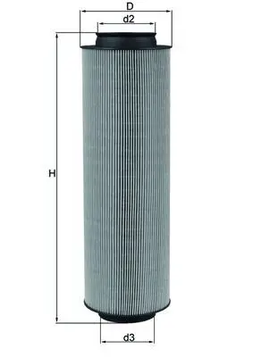 Vzduchový filtr MAHLE LX 791
