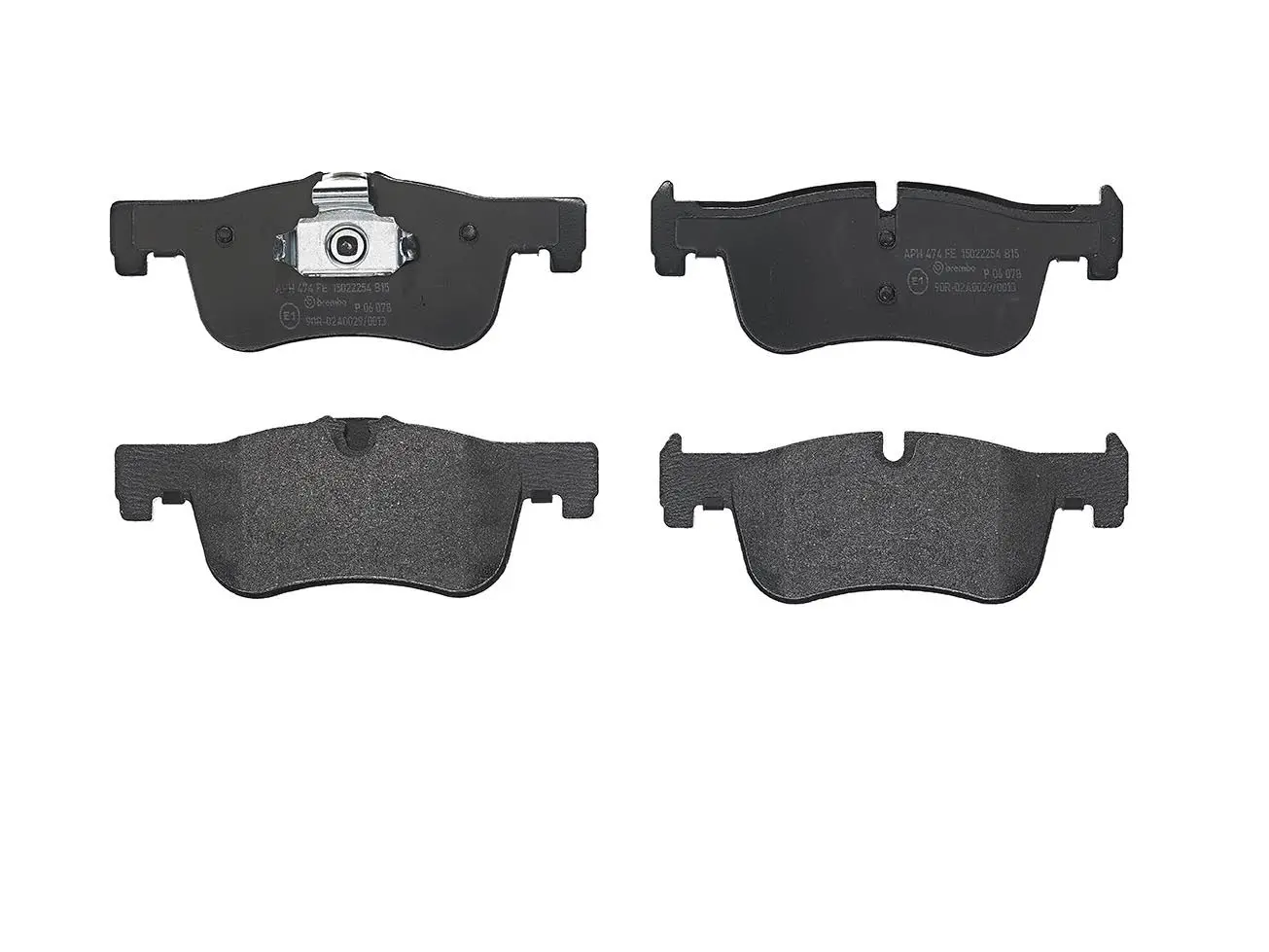 Sada brzdových destiček, kotoučová brzda BREMBO P 06 078