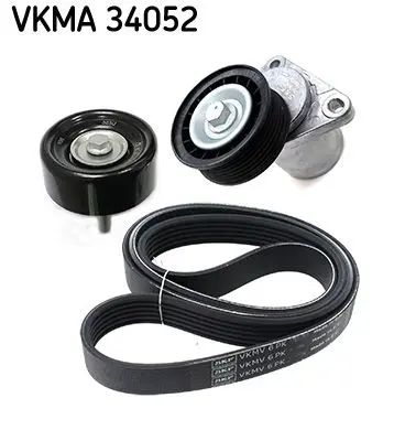 Sada žebrovaných klínových řemenů SKF VKMA 34052