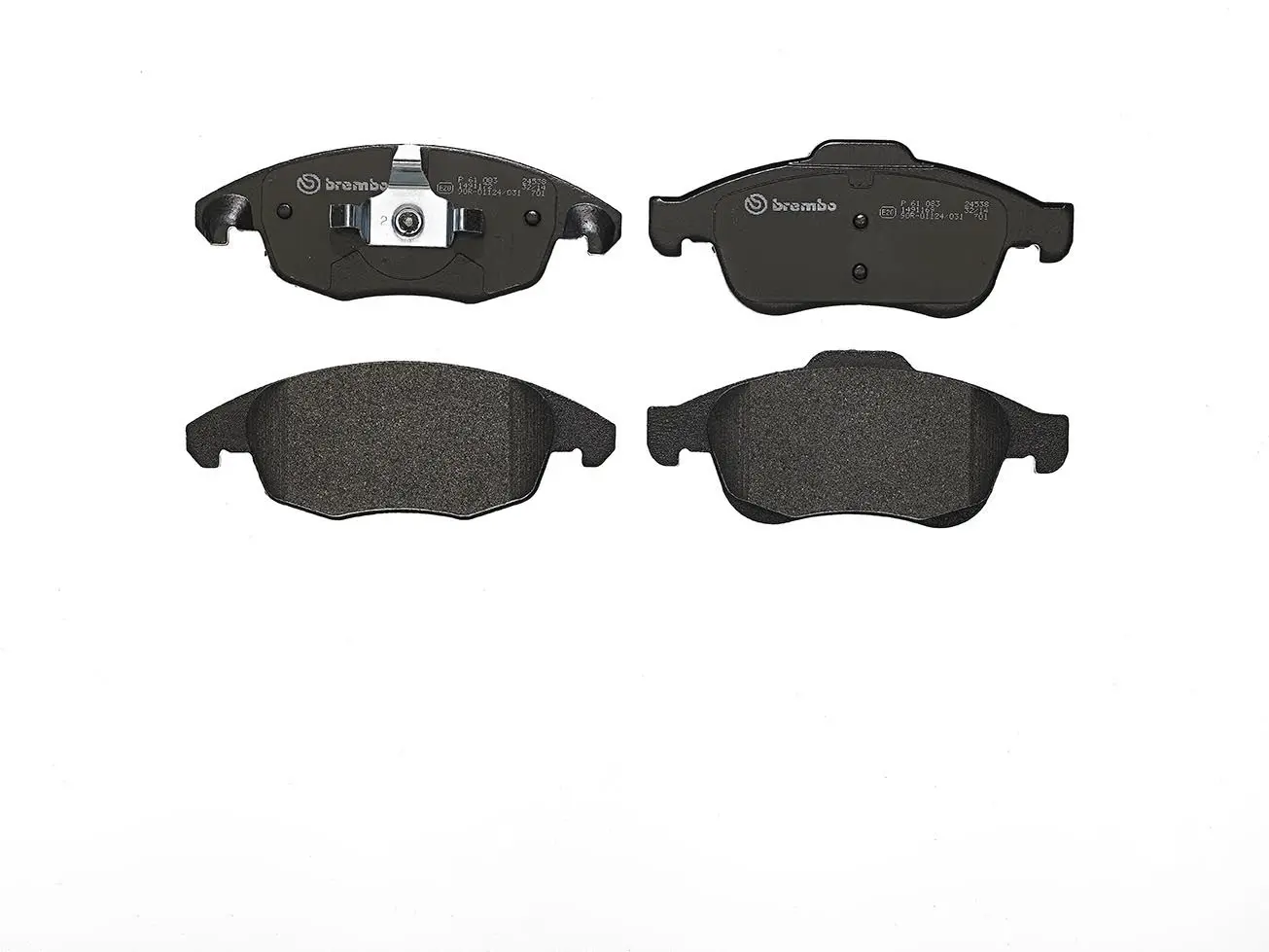 Sada brzdových destiček, kotoučová brzda BREMBO P 61 083
