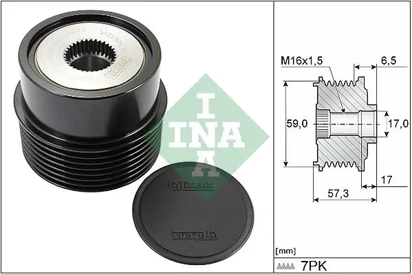 Předstihová spojka Schaeffler INA 535 0314 10