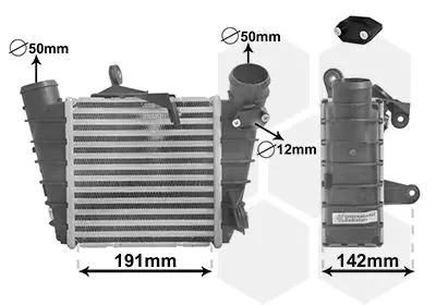 Chladič turba VAN WEZEL 58004213