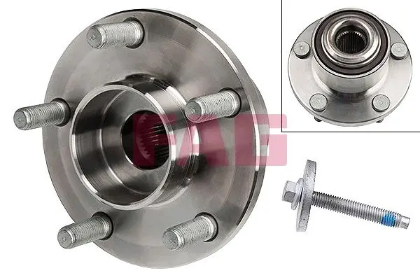 Sada ložisek kol Schaeffler FAG 713 6787 90