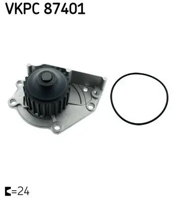 Vodní čerpadlo, chlazení motoru SKF VKPC 87401
