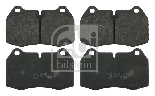 Sada brzdových destiček, kotoučová brzda FEBI BILSTEIN 16109