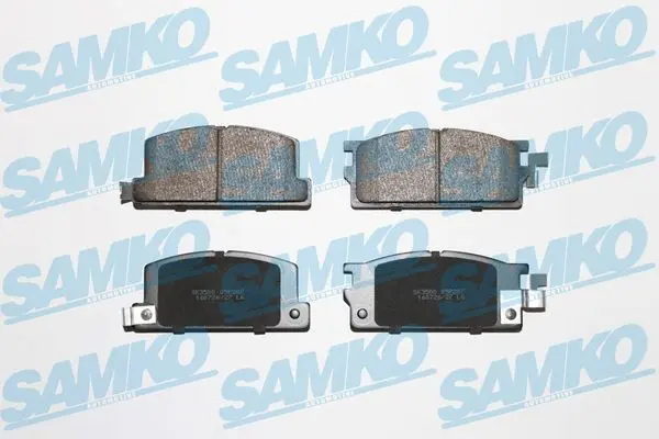 Sada brzdových destiček, kotoučová brzda SAMKO 5SP287
