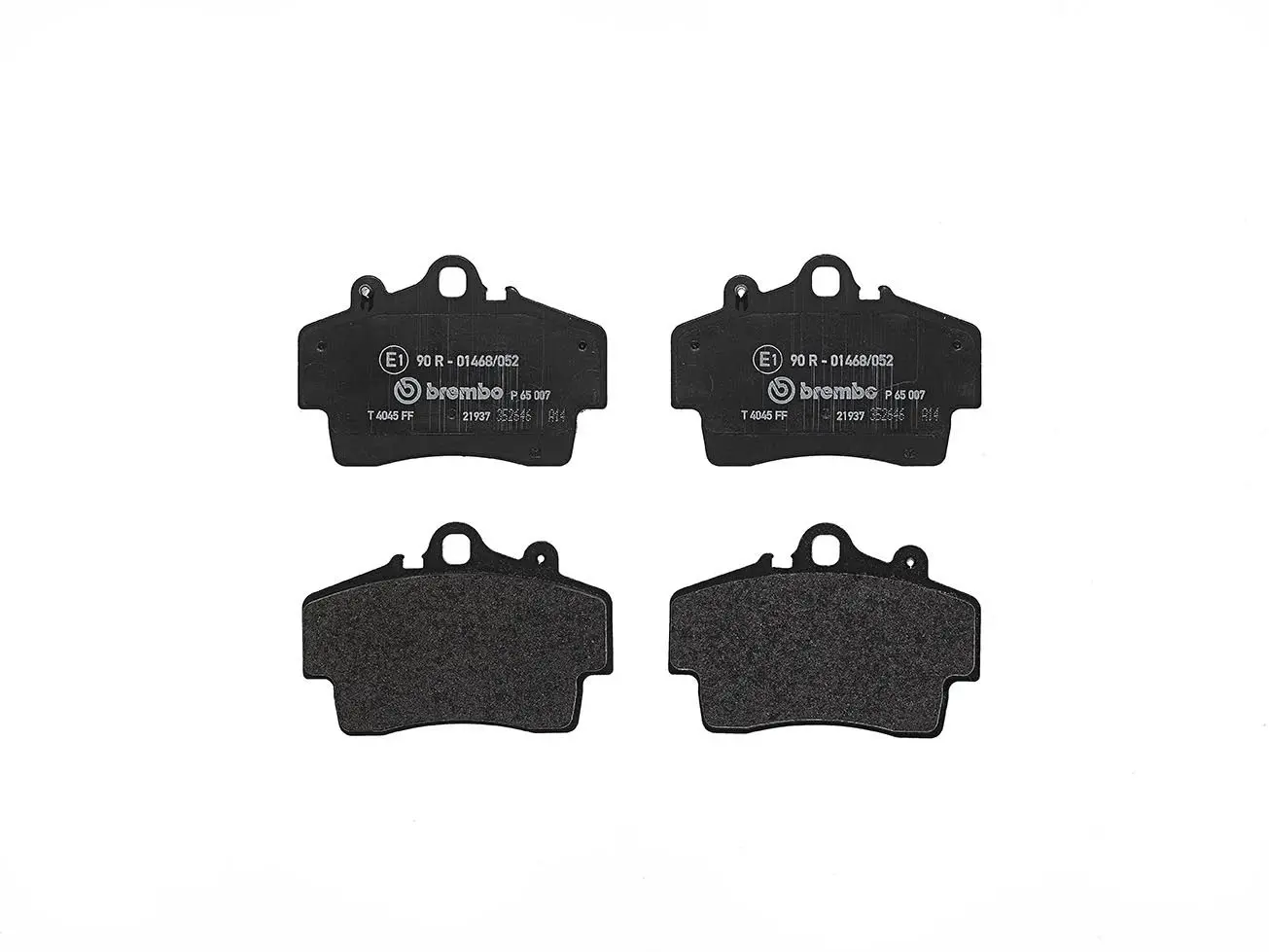 Sada brzdových destiček, kotoučová brzda BREMBO P 65 007