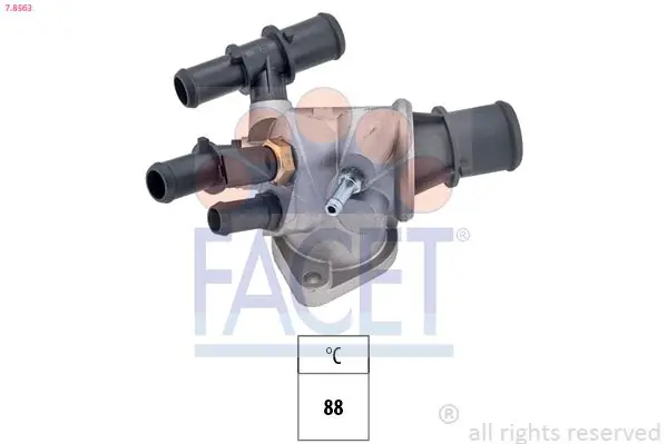 Termostat, chladivo FACET 7.8563