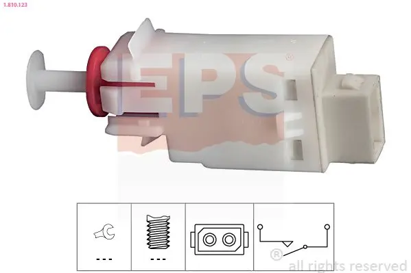 Spínač, ovládání spojky (GRA) EPS 1.810.123
