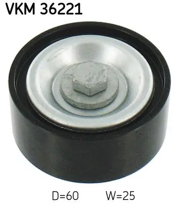 Vratna/vodici kladka, klinovy zebrovy řemen