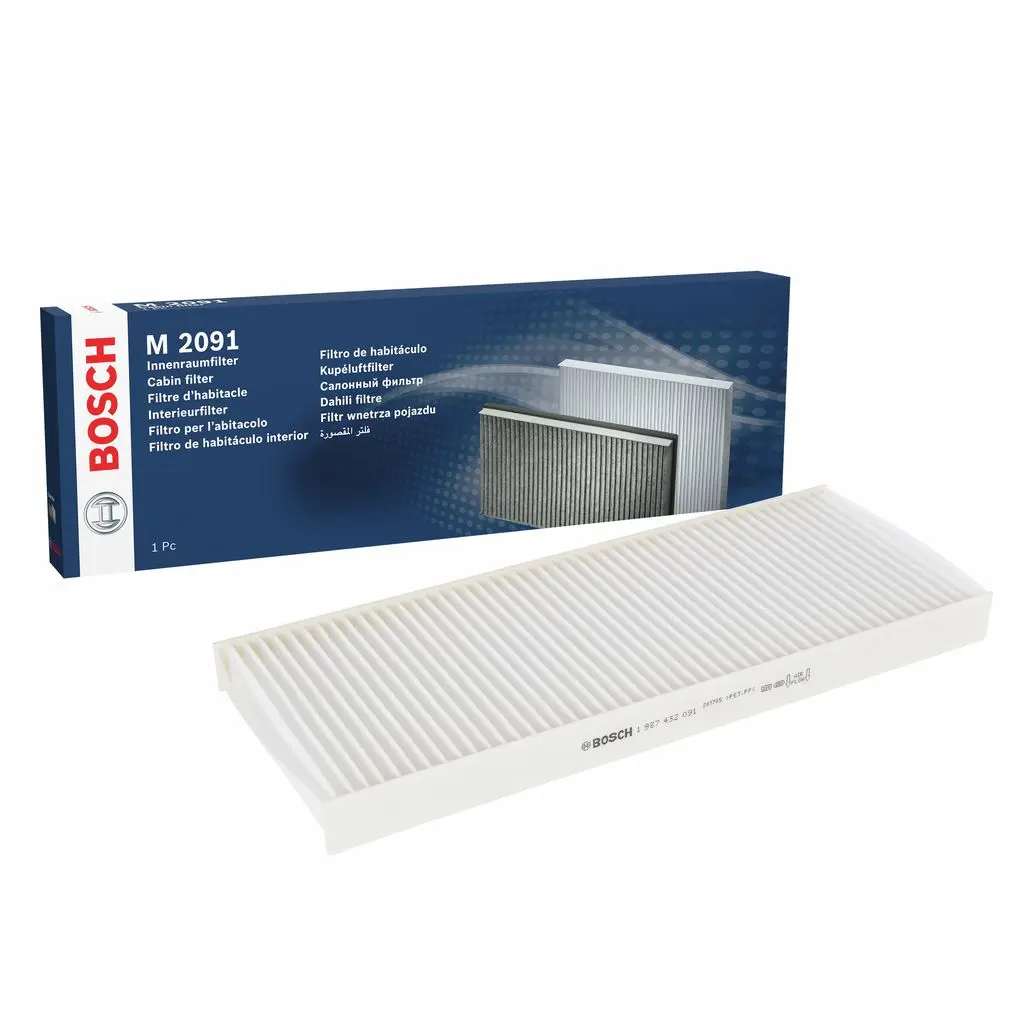 Filtr, vzduch v interiéru BOSCH 1 987 432 091