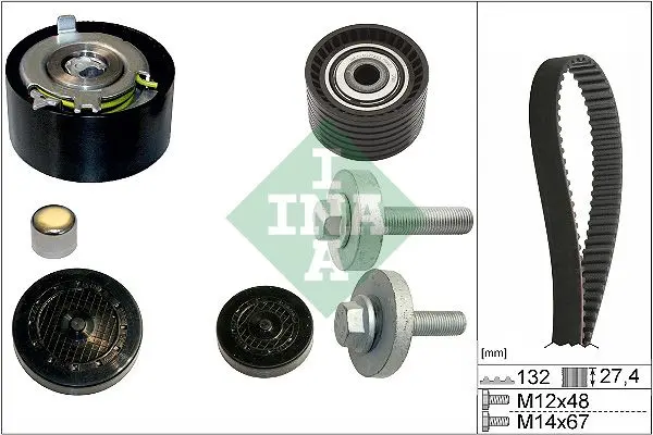 Sada rozvodového řemene Schaeffler INA 530 0639 10