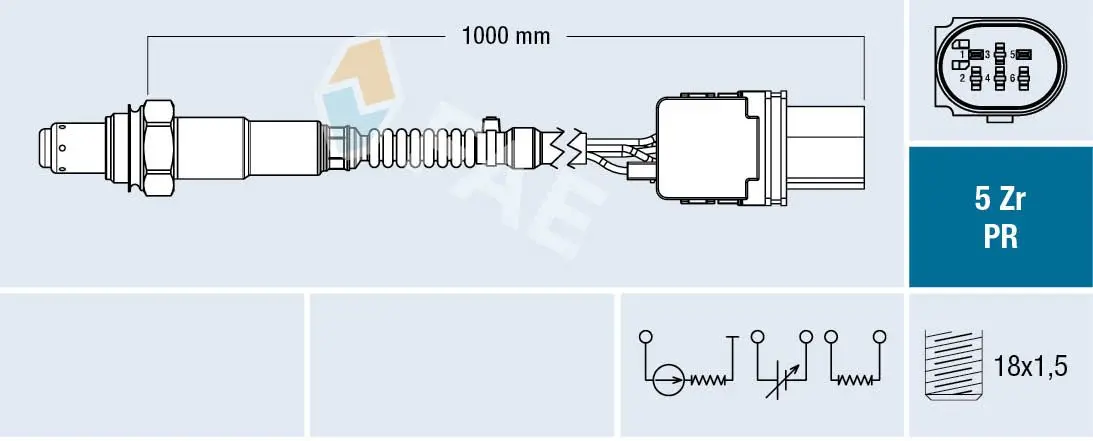 Lambda sonda FAE 75120