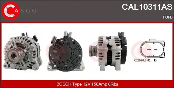 generátor CASCO CAL10311AS