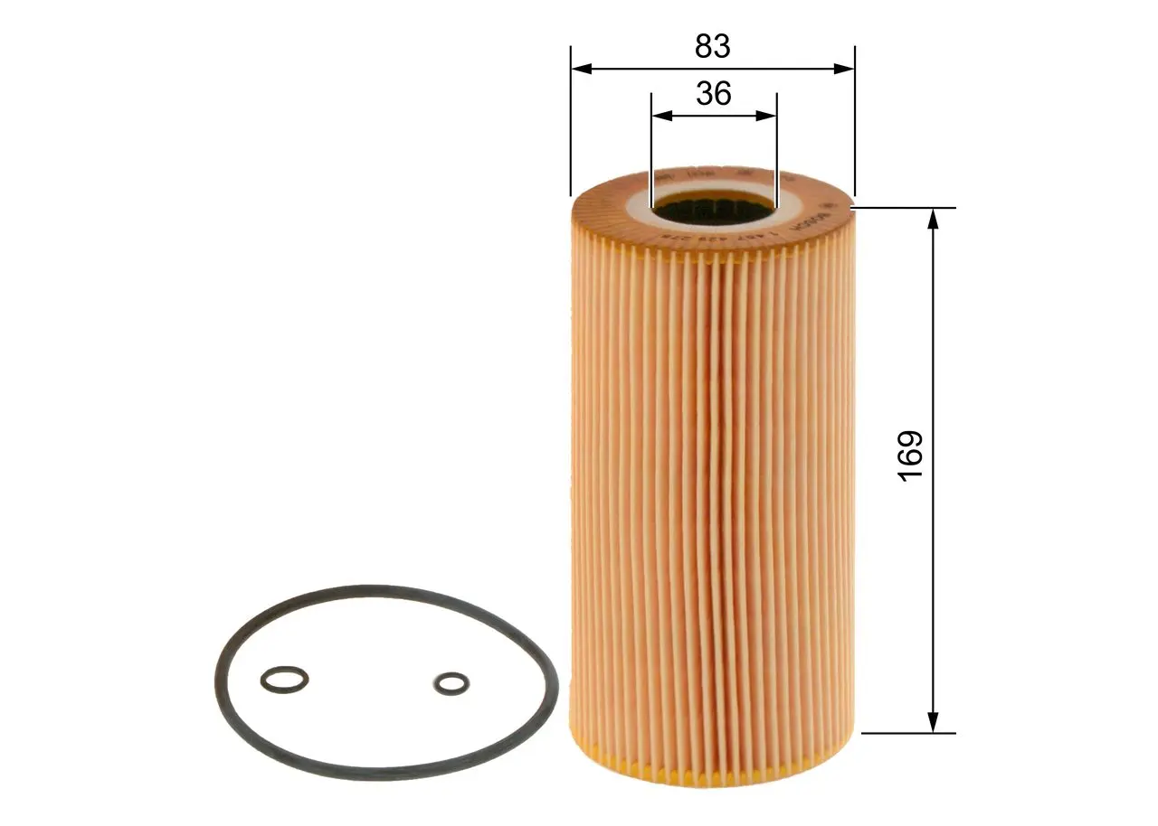 BOSCH Olejový filtr 1457429278