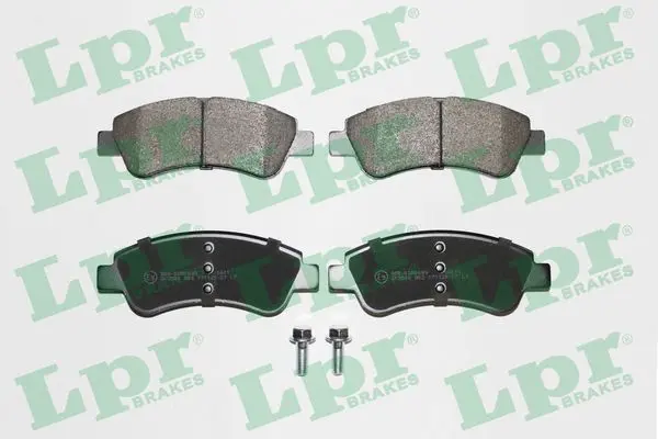 Sada brzdových destiček, kotoučová brzda LPR 05P802