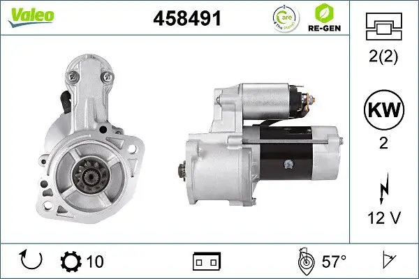 VALEO Startér 458491
