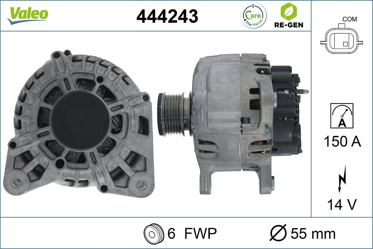 generátor VALEO 444243