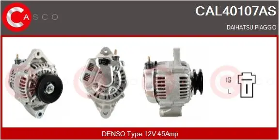 generátor CASCO CAL40107AS