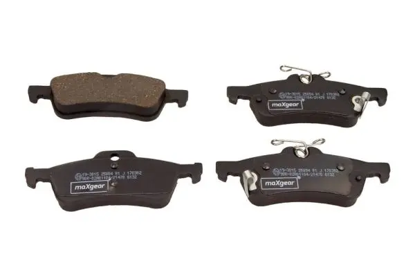 Sada brzdových destiček, kotoučová brzda MAXGEAR 19-3015