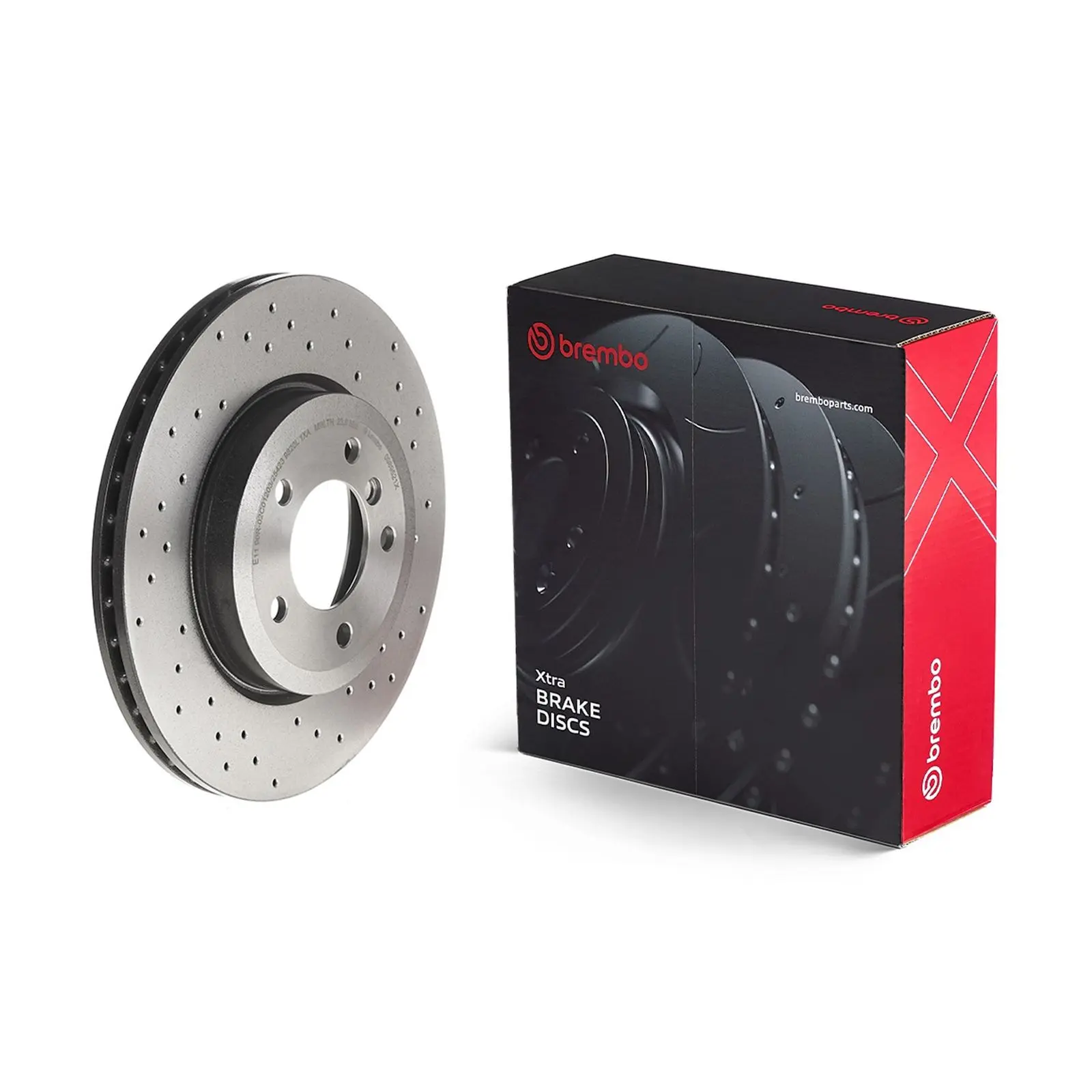 BREMBO Brzdový kotouč 0989521X