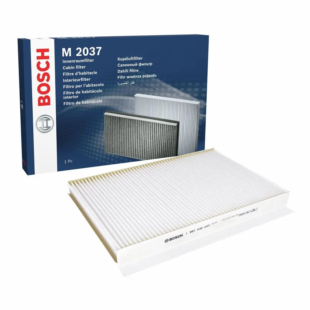 Filtr, vzduch v interiéru BOSCH 1 987 432 037