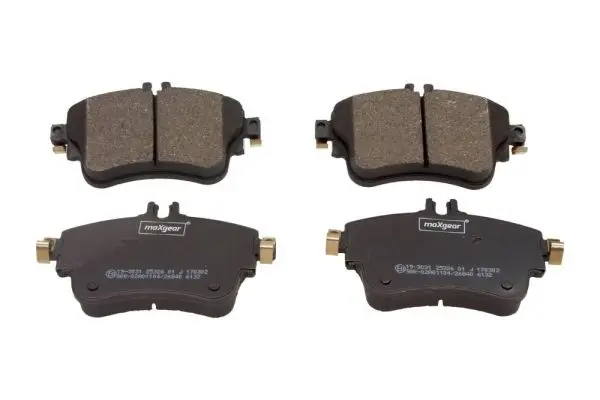 Sada brzdových destiček, kotoučová brzda MAXGEAR 19-3031